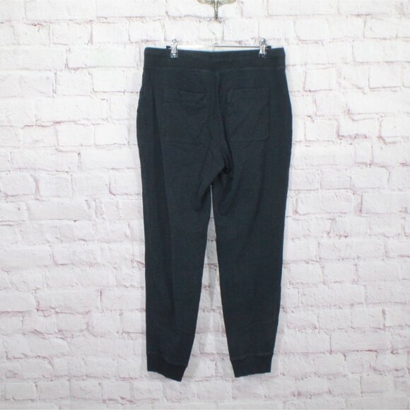 LL Bean Ultrasoft Sweats Drawstring Jogger Ink Black Size Small - Picture 6 of 11